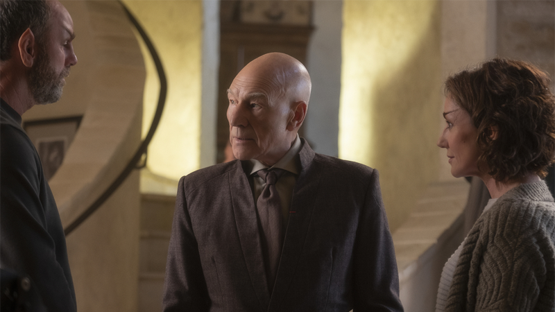 Laris and Zhaban seem to be the only two people Picard can turn to in his new normal.